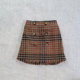 Plaid Skirt by PatPat